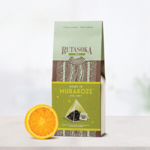 Murakoze organic black tea Earl Grey pyramid pouches