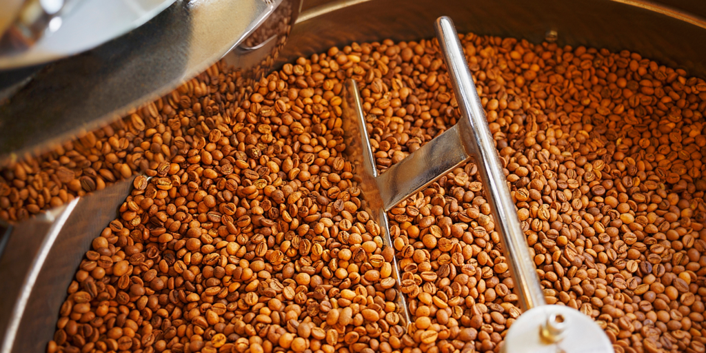 Coffee Roasting Done in Gothenburg, Sweden - Light, medium and dark roasts.